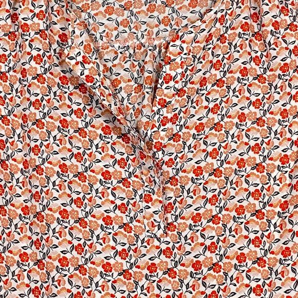 Zac & Rachel Womens Multicolored Floral Sleeveless Open Pullover Blouse Size XL - Picture 6 of 12